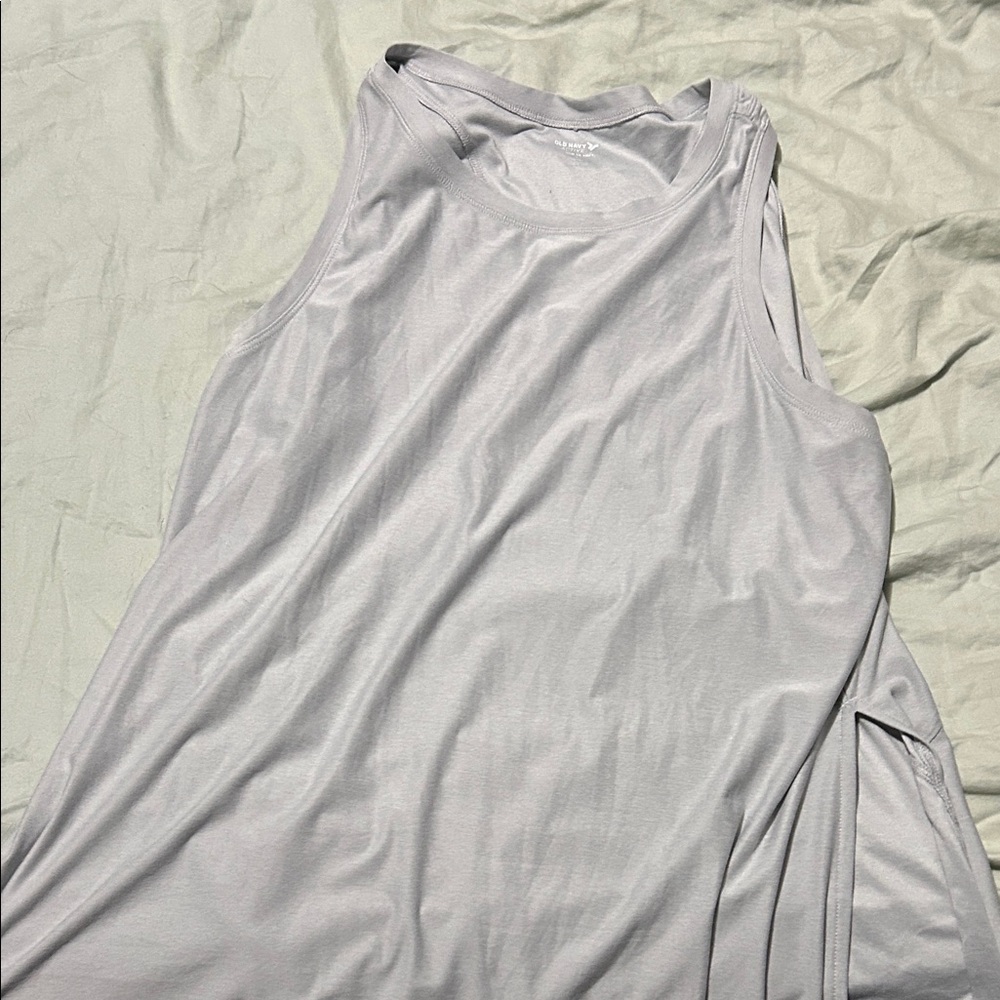 Old Navy Light Gray Tank Top